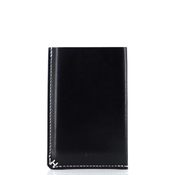 Hermes H Sellier Card Holder Leather Black - Picture 1 of 7
